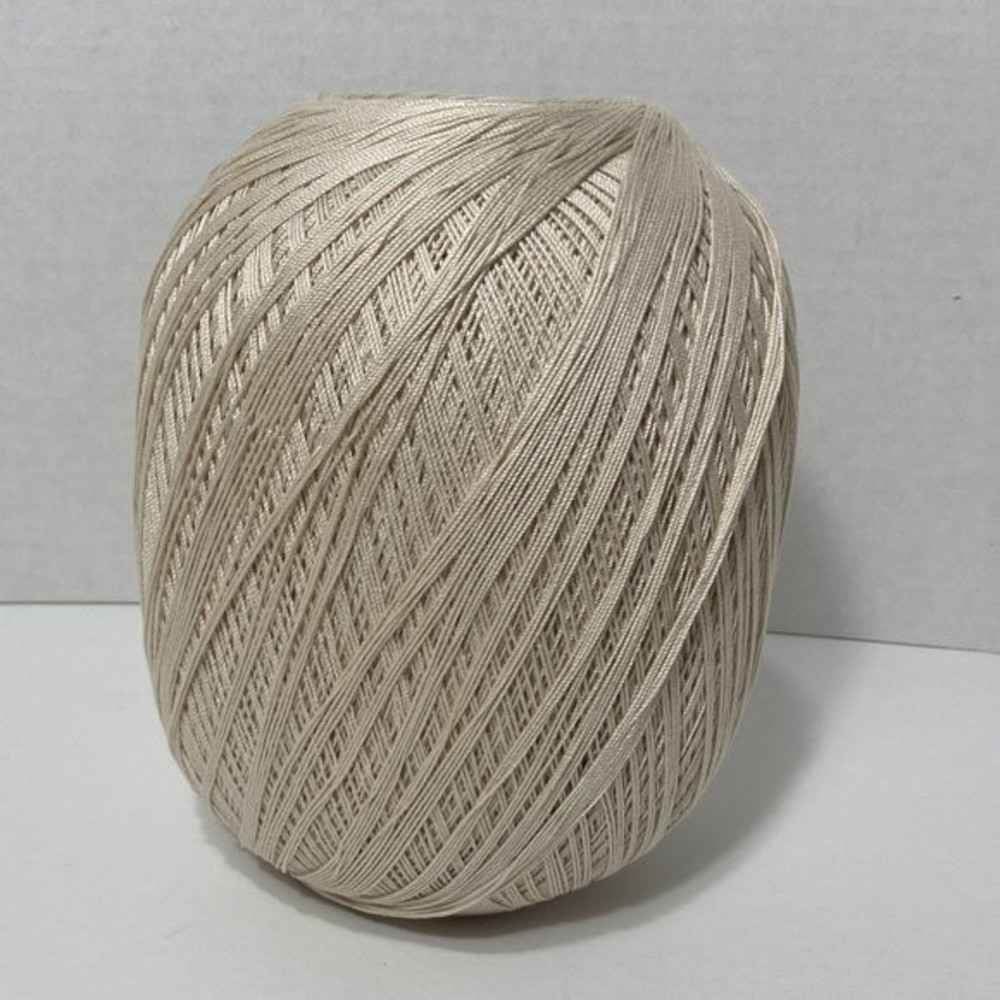 3 Aunt Lydia's Crochet Thread Jumbo Natural